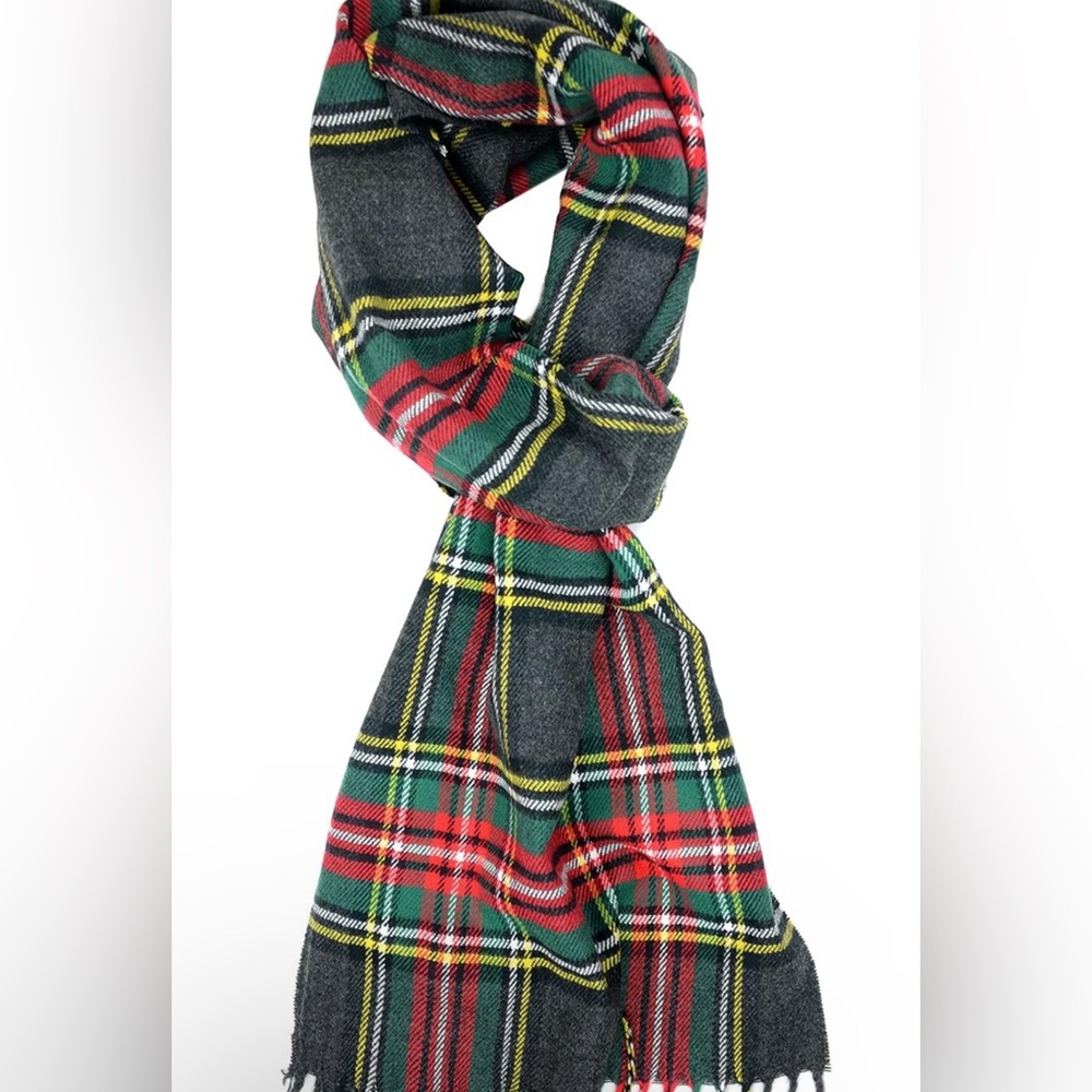 Classic plaid scarf!